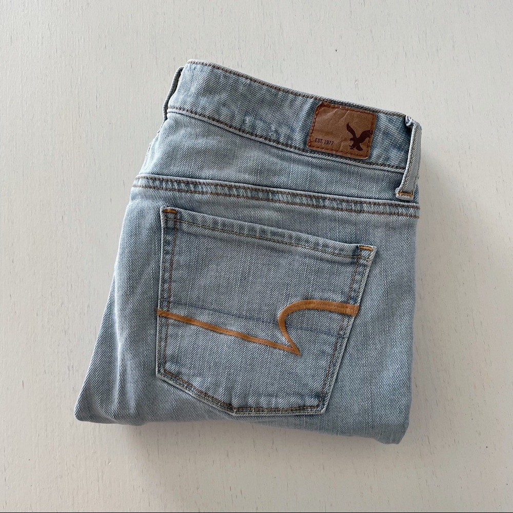 American Eagle Ripped Skinny Jeans